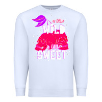 White a little wild a little sweet Premium Sweatshirt - JahusDesignShop