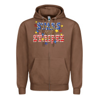 Chestnut stars and striper billie wilder Zipper Hoodie - texasbilliewilder
