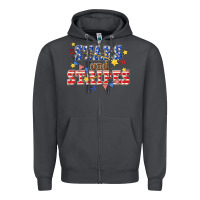 Smoke stars and striper billie wilder Zipper Hoodie - texasbilliewilder