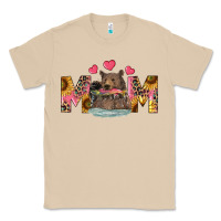 Mushroom Mom Bear With Sunflowers Classic Tee - RanaPortraitStore