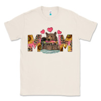 Natural Mom Bear With Sunflowers Classic Tee - RanaPortraitStore