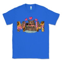 True Royal Mom Bear With Sunflowers Classic Tee - RanaPortraitStore