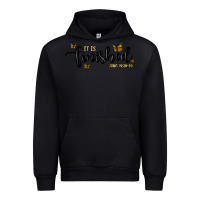 Black it is finished Urban Hoodie - MaliasSmallBusiness