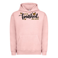 Pigment Salmon it is finished Urban Hoodie - MaliasSmallBusiness