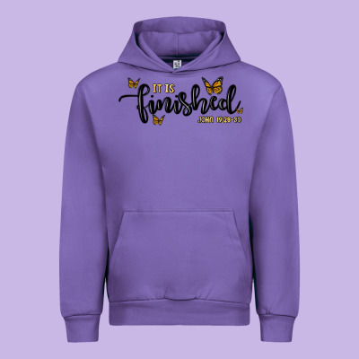 It Is Finished Urban Hoodie Designed By Maliassmallbusiness