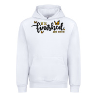 White it is finished Urban Hoodie - MaliasSmallBusiness