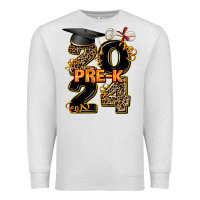 Oatmeal Heather 2024 pre k graduation Premium Sweatshirt - AdoDesignShop