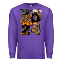 Purple 2024 pre k graduation Premium Sweatshirt - AdoDesignShop