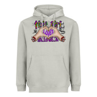 This Girl Loves Halloween Heavyweight Hoodie | Teevron