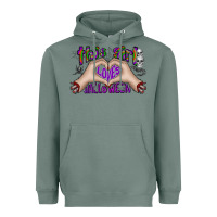 Sage this girl loves halloween Heavyweight Hoodie - CowhideDigitalArt
