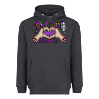 Smoke this girl loves halloween Heavyweight Hoodie - CowhideDigitalArt