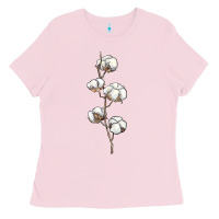 Bubblegum Pink cotton Ladies Tee - BarkalooDesign