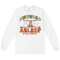 White awkward in the streets asleep in the sheets Long Sleeve Tee - MaliasSmallBusiness