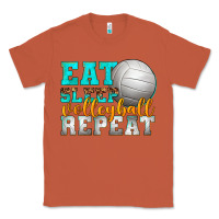 Copper eat sleep volleyball repeat Classic Tee - texasbilliewilder