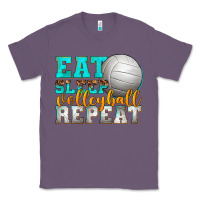 Lavender eat sleep volleyball repeat Classic Tee - texasbilliewilder