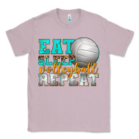 Lilac eat sleep volleyball repeat Classic Tee - texasbilliewilder