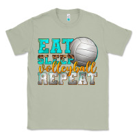 Matcha eat sleep volleyball repeat Classic Tee - texasbilliewilder
