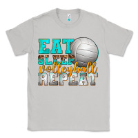 Moon Dust eat sleep volleyball repeat Classic Tee - texasbilliewilder