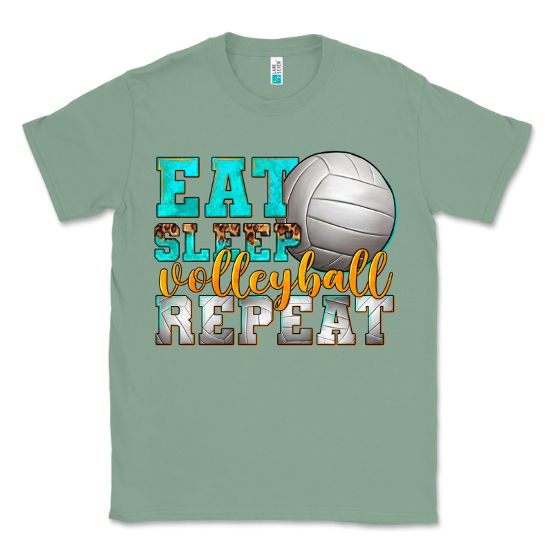 Eat Sleep Volleyball Repeat Classic Tee by texasbilliewilder | Teevron