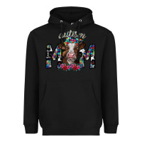 Black autism mom 2 Heavyweight Hoodie - SublimationCraftShop