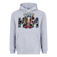 Heather Grey autism mom 2 Heavyweight Hoodie - SublimationCraftShop