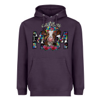 Plum autism mom 2 Heavyweight Hoodie - SublimationCraftShop