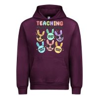 Mauve Wine teahing my favorite peeps malia Urban Hoodie - MaliasSmallBusiness