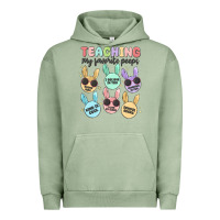 Pigment Oil Green teahing my favorite peeps malia Urban Hoodie - MaliasSmallBusiness