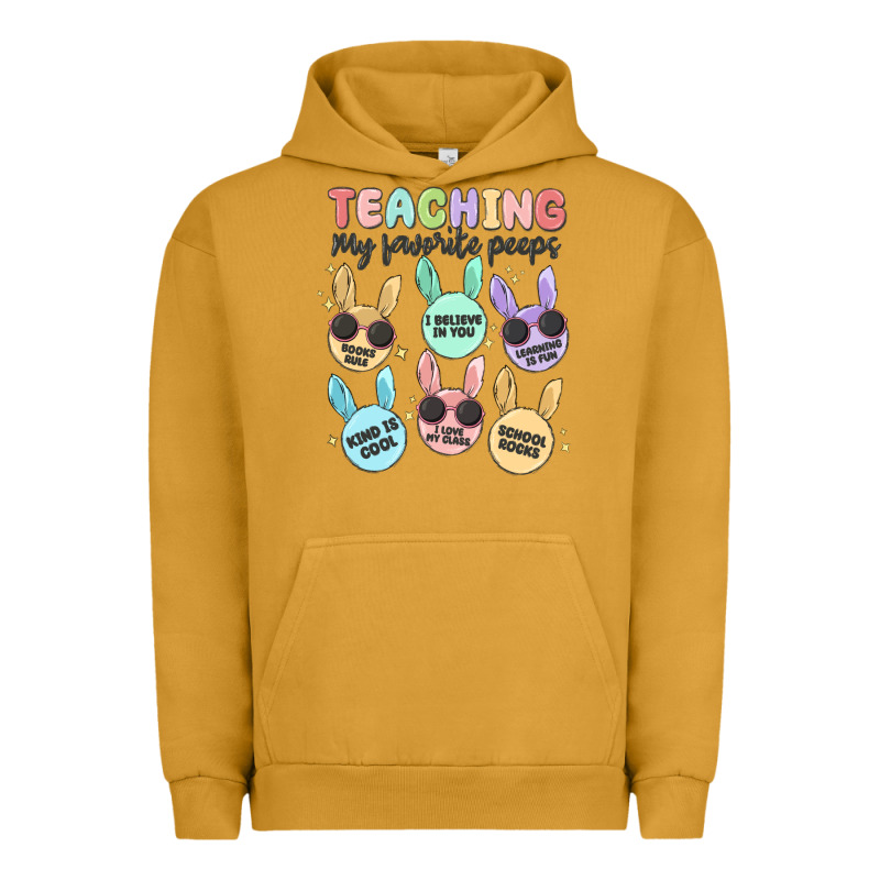 Teahing My Favorite Peeps Malia Urban Hoodie by MaliasSmallBusiness | Teevron