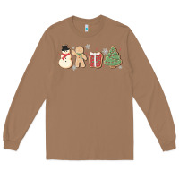 Toasted Coconut christmas gingerbread cookies Long Sleeve Tee - MaliasSmallBusiness