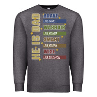 Charcoal Heather bible verses Premium Sweatshirt - JahusDesignShop