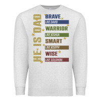 Oatmeal Heather bible verses Premium Sweatshirt - JahusDesignShop