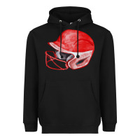 Black red softball helmet fa element Heavyweight Hoodie - FaDigitalArtStudio