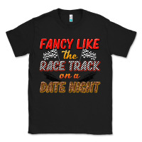 Black fancy like the race track on a date night Classic Tee - texasbilliewilder
