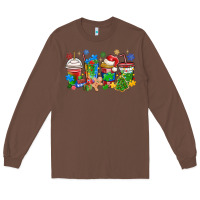 Chestnut autism awareness christmas coffee Long Sleeve Tee - MaliasSmallBusiness
