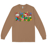 Toasted Coconut autism awareness christmas coffee Long Sleeve Tee - MaliasSmallBusiness