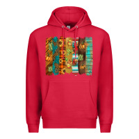 Cardinal thanksgiving brushstroke Premium Hoodie - BarkalooDesign