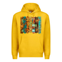 Lemon thanksgiving brushstroke Premium Hoodie - BarkalooDesign