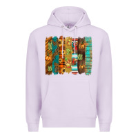 Lilac thanksgiving brushstroke Premium Hoodie - BarkalooDesign
