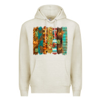 Oatmeal Heather thanksgiving brushstroke Premium Hoodie - BarkalooDesign