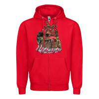 Mother's Day Mama Bear Wıth Bandana And Glasses Zipper Hoodie | Teevron