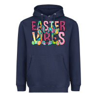Navy Easter vibes Easter Day Heavyweight Hoodie - Neo Western