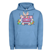 Pigment Pebble Blue hip hop easter Urban Hoodie - MaliasSmallBusiness