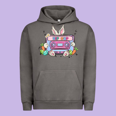 Hip Hop Easter Urban Hoodie Designed By Maliassmallbusiness