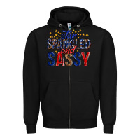 Black star spangled and sassy billie wilder Zipper Hoodie - texasbilliewilder