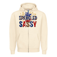 Sandshell star spangled and sassy billie wilder Zipper Hoodie - texasbilliewilder