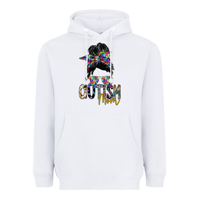 Autism Mom Heavyweight Hoodie by SublimationCraftShop | Teevron