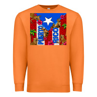 Carrot puerto rico coqui leopard Premium Sweatshirt - AdoDesignShop