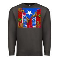 Smoke puerto rico coqui leopard Premium Sweatshirt - AdoDesignShop