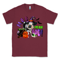 Burgundy Moo I Mean Boo Baby Cow Classic Tee - RanaPortraitStore